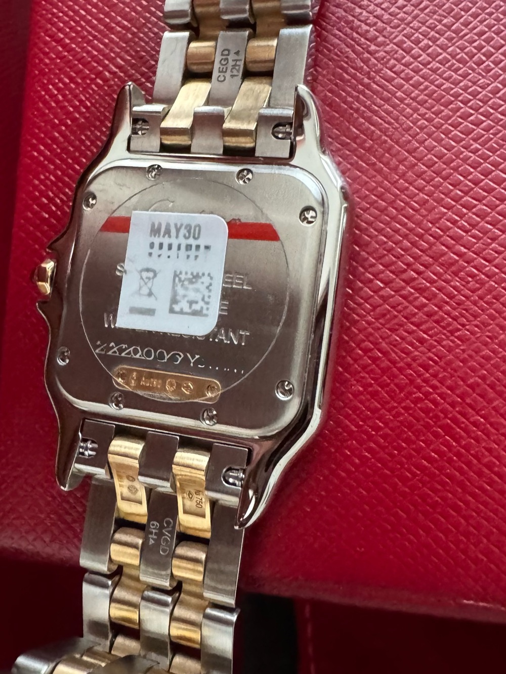 PANTHÈRE DE CARTIER WATCH medium model NEW - Picture 12 of 12